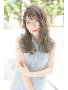 クオーラガーデン(Cuaura garden) 大人上品なウェーブに華やかベーシュカラー