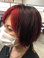 サロン クラッチ クリエイティブ コンセプト(salon CLUTCH creative concept)&nbsp;クールレッドボブ