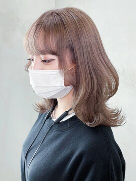 アイティーバイアルバム 藤沢店(IT by ALBUM) まろベージュ_ミニウルフテラコッタくすみブルー_ba329881