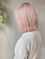 ノットバイベル 大宮(knot by belle)&nbsp;愛されボブ×ピンクベージュ