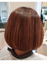 ヘアーアンドメイク ペリドット(hair&make Peridot)&nbsp;大人ガーリー/カッパーブラウン/30代/40代/50代/60代