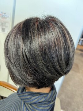 アクロ ヘアー(ACRO HAIR) 綺麗め前下がりボブヘアー