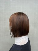 切りっぱなしボブ