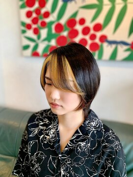 フィオーレ(FIORE) 前髪インナーカラー