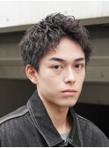 ベリーショートスパイキーショートメンズビジネスヘア刈り上げ
