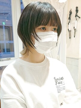 ラボヌールヘアーリアン 川越店(La Bonheur hair Lien) インナーショートウルフ