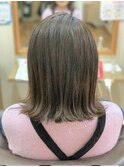 切りっぱなしボブ