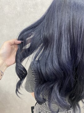 アン ブリーチ 大宮駅東口店(UN BLEACH) 【ネイビーブルーカラー】