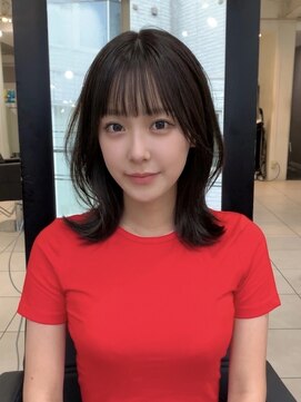 アクアオモテサンドウ(ACQUA omotesando) ◇ナチュラルレイヤー/くびれヘア/ウルフカット/アッシュカラー