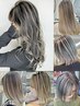 【TAKUMI指名限定】バレイヤージュ、シャドールーツデザインカラー【渋谷】