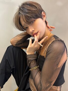 エクー(ECOO) 『　　コンパクトショート×くすみアッシュ　　』　　ECOO