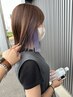 イヤリングカラー×ケアトリートメント(処理剤)￥11000