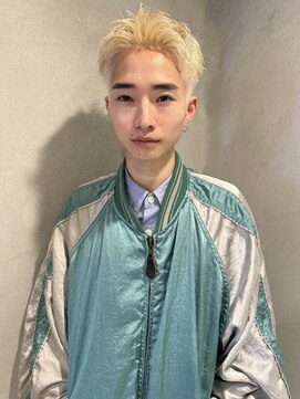 ペレ 梅田(PELE) ダークアッシュ/ニュアンスパーマ/韓国マッシュ/スペインカール