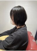 切りっぱなしボブ