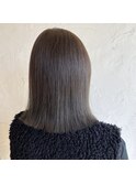 切りっぱなしストレート
