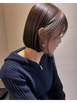 ロンドウェグ(RONND weg)&nbsp;ボブとポイントインナーカラー