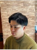 銀座 ナチュラル ツーブロック
