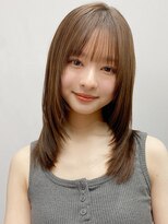 エトラ 渋谷店(etora)&nbsp;小顔 美髪 レイヤーカット イメチェン ワイドバング"