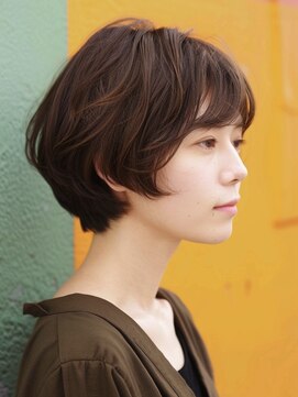 アルトリスト(Altruist Aging×HAIR&SPA) ☆イメチェンピンクベージュアンブレラカラー前髪クールショート