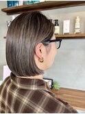 グレージュボブ