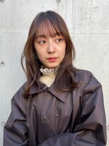 ルミ 上大岡店(Lumi)&nbsp;顔周りレイヤーカット/顔型別ヘアスタイル特集/韓国スタイル