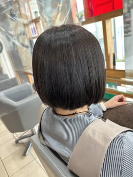 スタジオ アルファプラス 日暮里店(studio α+) ボブ/オーガニックカラー/ハイライト/白髪ぼかし
