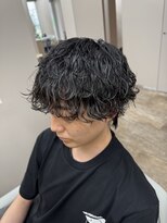 レーヴバイリコ 三軒茶屋(Reve by liko)&nbsp;波巻きツイストスパイラル/マッシュウルフ/波打ちパーマ