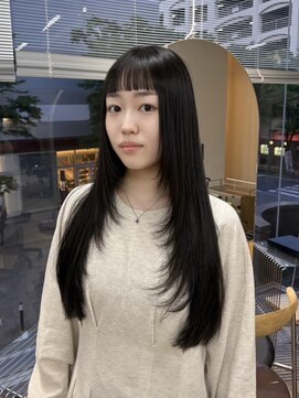 ラヴィズム(LUVISM) 顔周りレイヤー/ダブルカラー/髪質改善/ケアブリーチ万代新潟駅