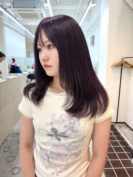 ニュート(Neut ) ダークラベンダー/ラベンダーグレージュ/ダブルカラー/髪質改善