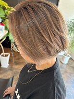 シール(Syl)&nbsp;【お客様スナップ】白髪ぼかしハイライト