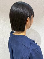 ビューティシモ 川越(Beautissimo) 黒髪 ミニボブ ぱつっとボブ タッセルボブ 髪質改善 20代