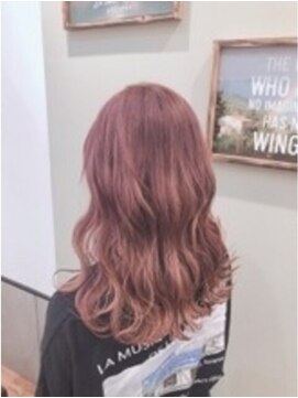 レム 三鷹(REM) アプリコットピンク／ウェーブ