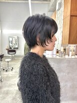 アペロ 柏(Apero)&nbsp;ショート/丸みショート/顔まわりレイヤー/グレージュ/柏美容室