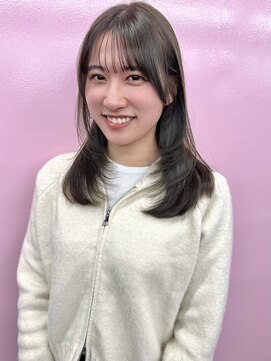 キジ(KIJI) olive color × layer cut