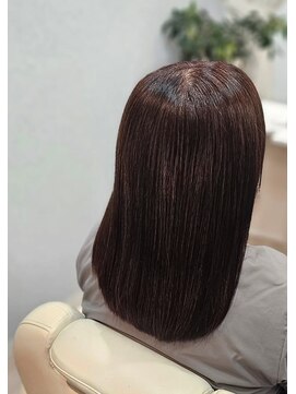 ヘアアトリエ ナイン(hair atelier nine) ヘッドスパ/チェリーレッド/ハイレイヤーウルフ/髪質改善/福島市