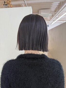 シーバイラヴィズム けやき通り2号店(Sea by LUVISM) ボブ/ブラウンカラー/縮毛矯正