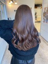 キャパ(CAPA)&nbsp;柔らかベージュブラウンロング