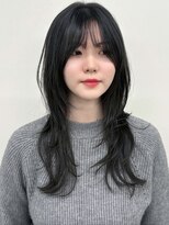 セブンルックス(7LOOKS) 【レイヤー】シルバーグレー×ロングヘア
