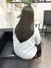 New 【最高級ツヤカラー】カット+髪質改善カラー　￥12,100～￥16,500