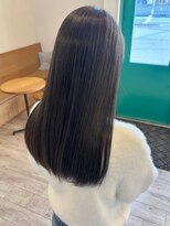 ラソヘアー(Laso hair)&nbsp;透明感がでておしゃれなオリーブグレージュ