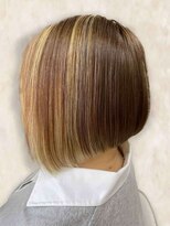 ヘアーサロン ティアレ(hair salon Tiare)&nbsp;20代30代40代大人可愛いナチュラルアッシュストレートロブ