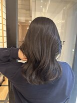 ラボヌールヘアーレーヴ 池袋店(La Bonheur hair reve)&nbsp;グレージュ/ミディアムレイヤー/艶カラー/佐藤