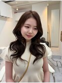 韓国ヘア/レイヤーカット/ハイレイヤー/ニュアンスカラー