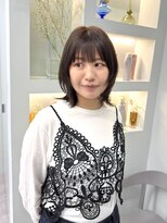 ミッシュバイアーバン(misch by urban.)&nbsp;【mischハザマ】頭の形がキレイに見えるレイヤーウルフ