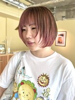 ロジェ(loje)&nbsp;20代30代40代 デザインカラー/ピンクカラー/ショートボブ