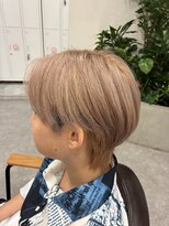 シアン 立川店(Shian)&nbsp;ミルクティーベージュハンサムショート