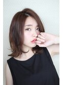 愛され☆ひし形セミディパーマ