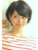 アンアミ オモテサンドウ(Un ami omotesando) 【Un ami】暗髪ＯＫ 褒められるショートボブ(増永剛大)