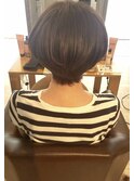 ショートボブ　担当　富樫直樹