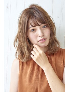 ノアパルフェ 銀座(noah parfait) 【noah parfait銀座】フェザーミディ♪とろみグレージュ